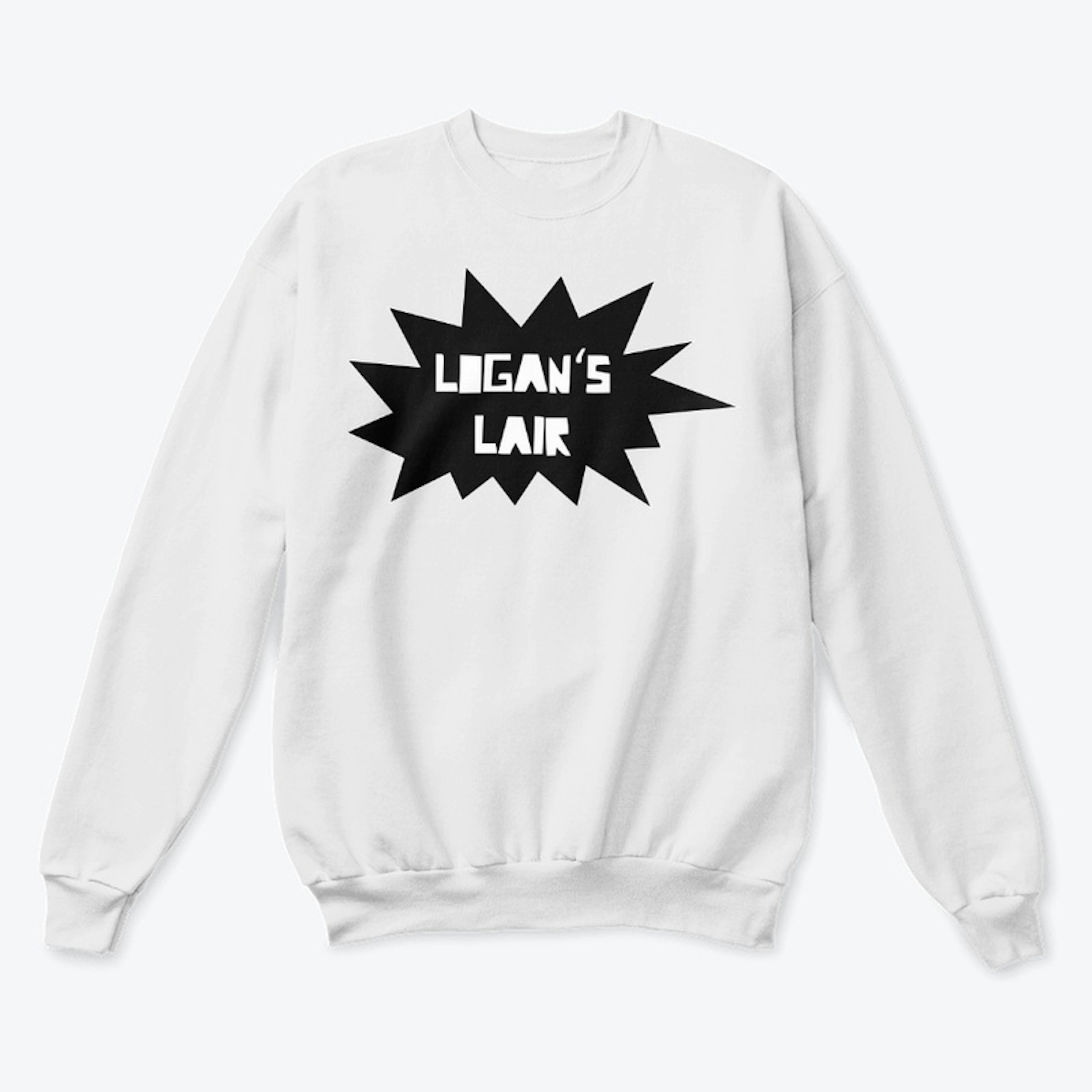 Logan's Lair Blk Logo Unisex Sweatshirt