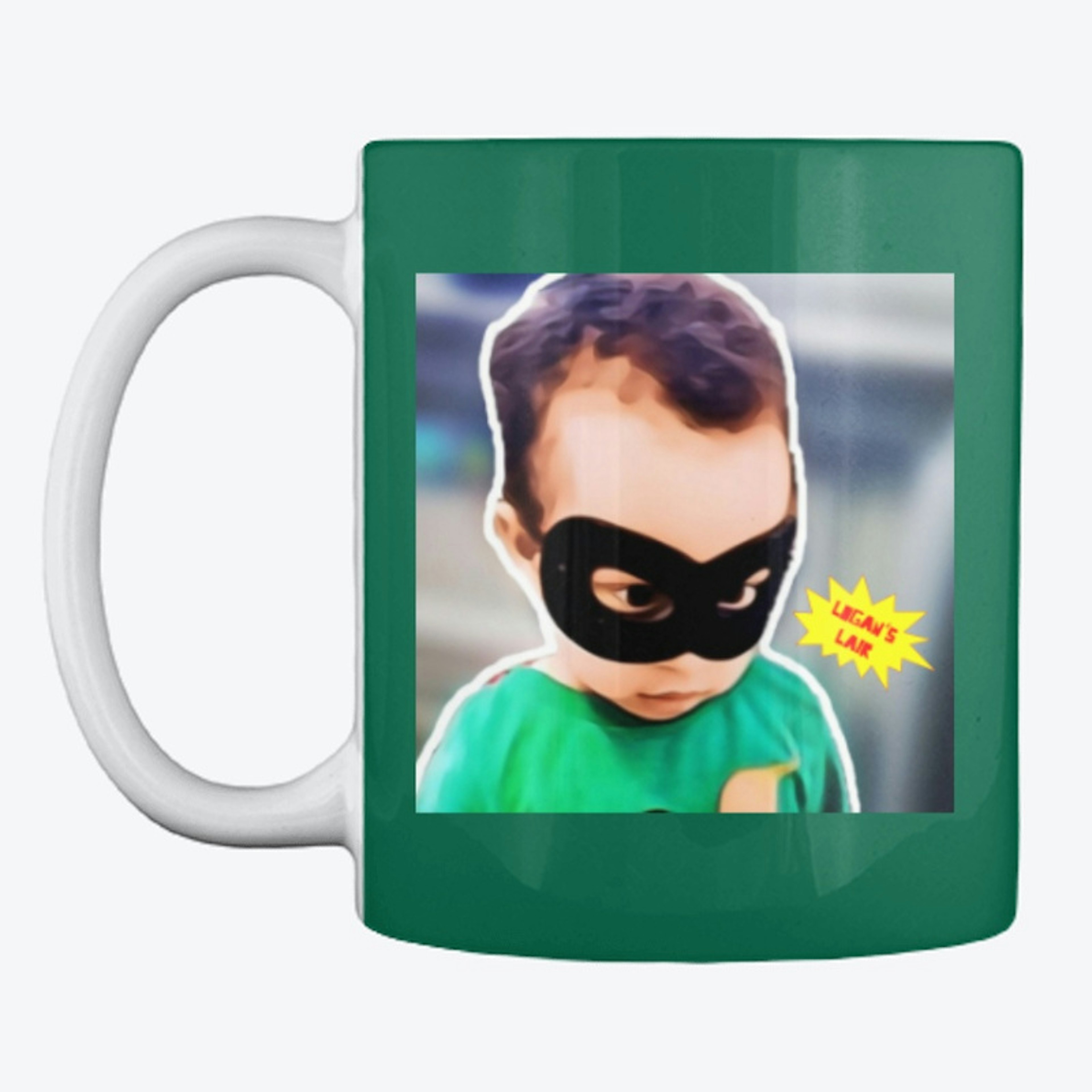Logan's Lair Superhero Profile Mug