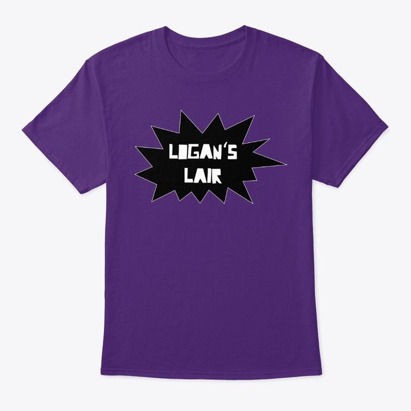 Logan's Lair Black Logo Tee