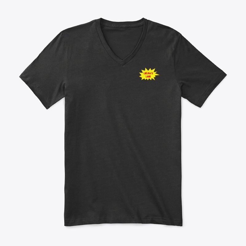 Logan's Lair Logo V-Neck Tee