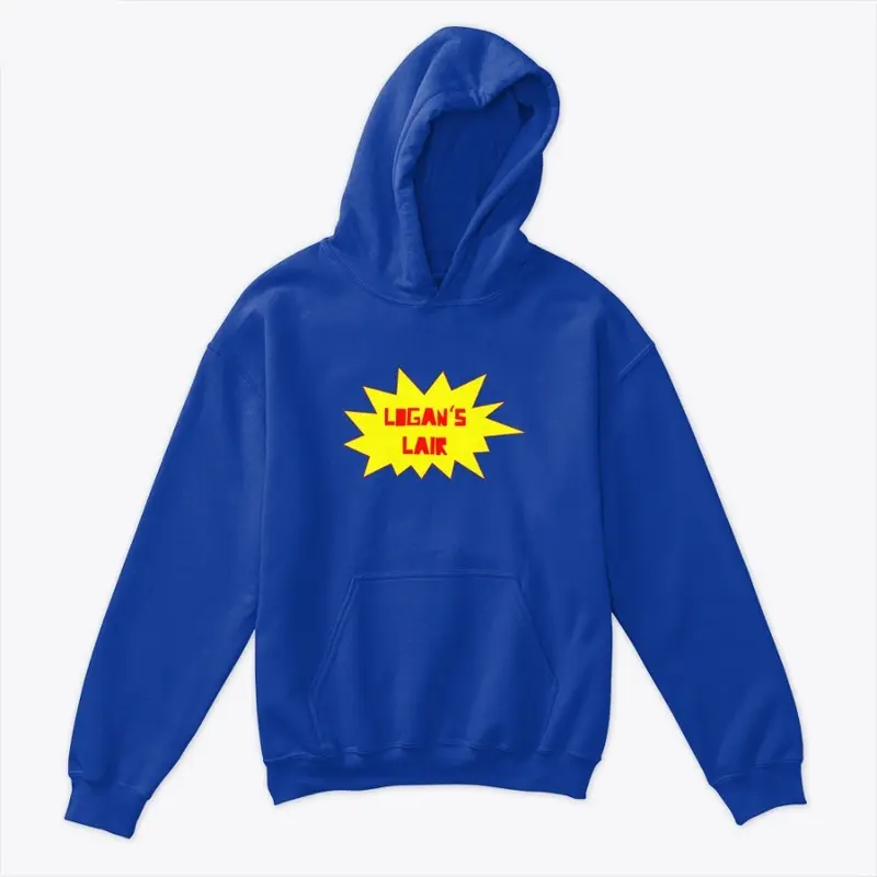 Logan's Lair Logo Kids Hoodie